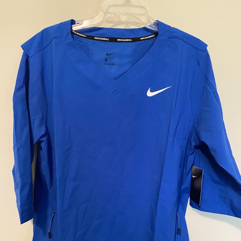 Nike Baseball Hot Jacket 3/4  M  Royal Blue